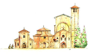 Cartolina "Bologna Basilica S.Stefano"