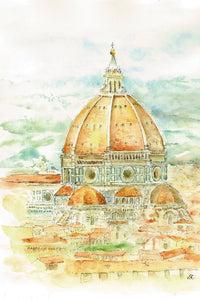 Cartolina "Firenze Cattedrale di Santa Maria del Fiore"