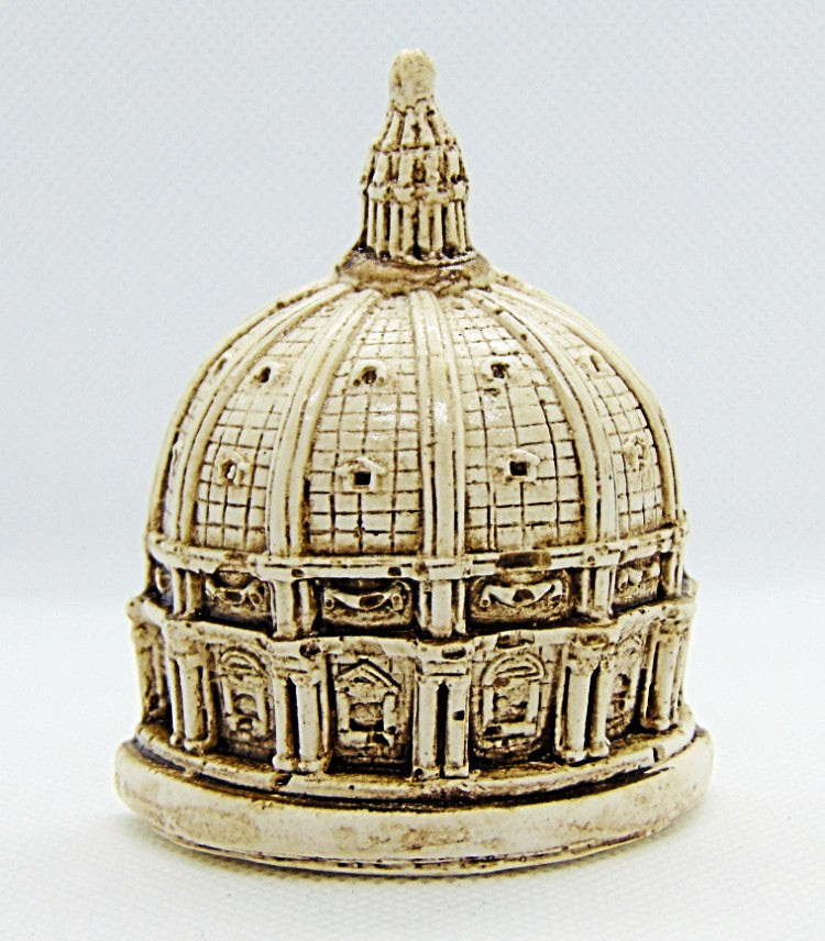 Rappresentazione cupola San Pietro Roma con natività