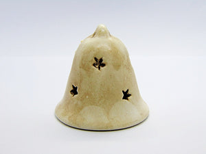 presepe artigianale campana con stelle in polvere di pietra con natività