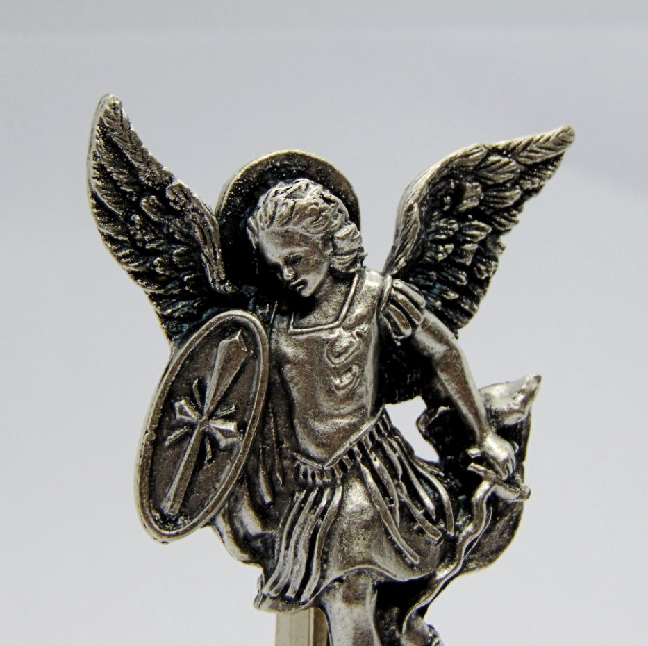Arcangelo Michele statuetta 7,5 cm
